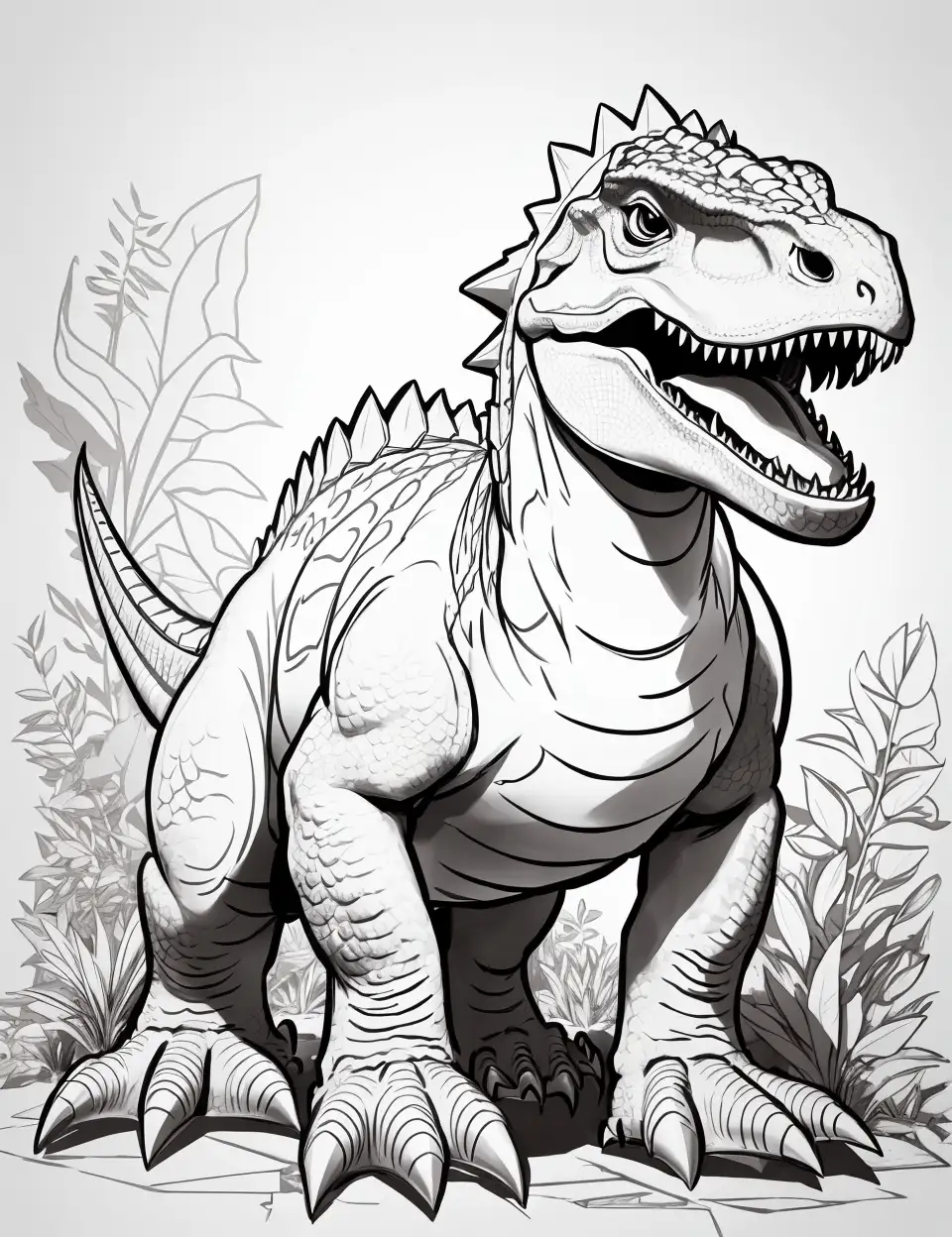 Dibujos de dinosaurios saurisquios para colorear