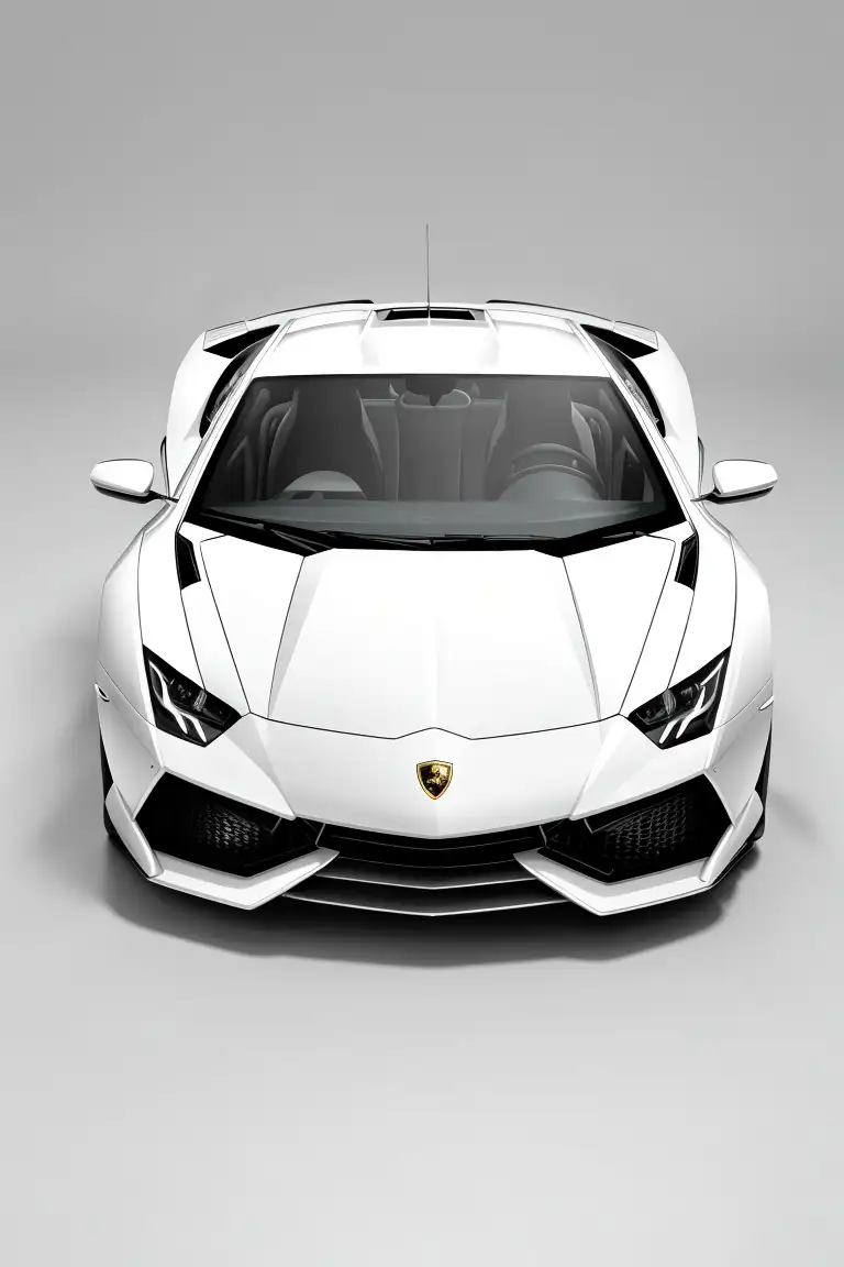Dibujos para colorear Lamborghini de transporte