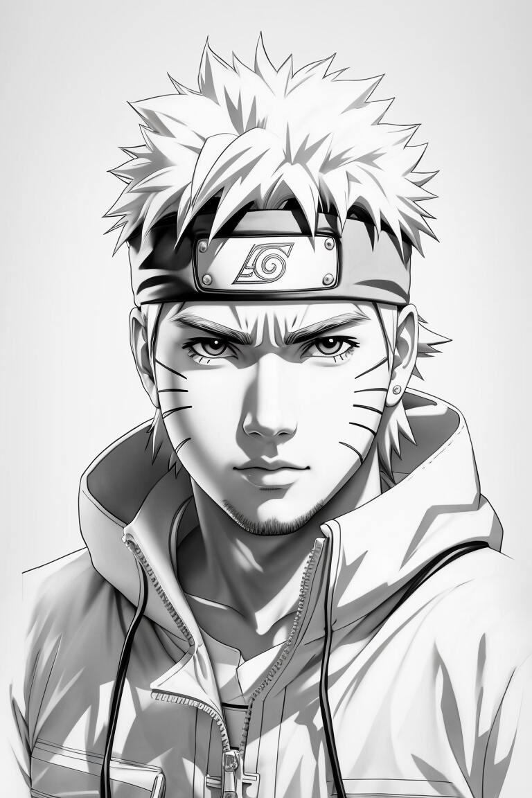 Dibujos para colorear de personajes de Naruto