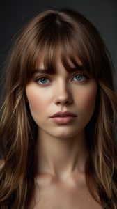 8 Celebrities Rocking The Whispy Curtains Bangs With Long Hair Trend