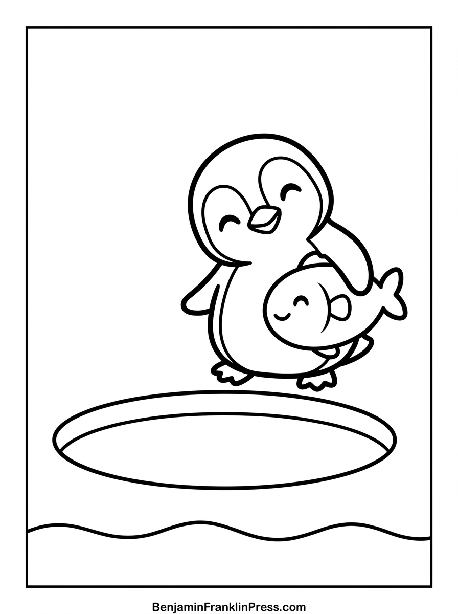pescando, segurando peixe, desenho para crianças